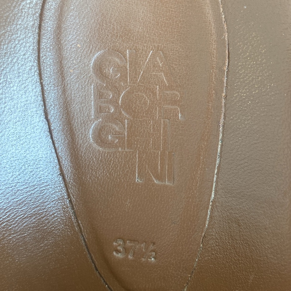 Gia Borghini Gia 1 Padded Slides - Coffee Brown - Picture 11 of 13